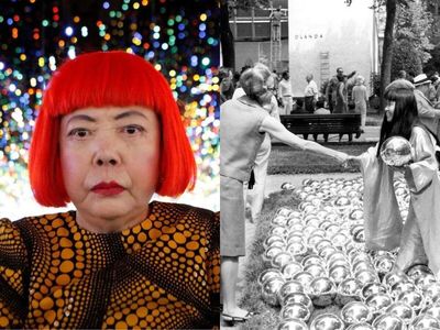 Yayoi Kusama once sold 1,500 mirrored balls for $2 each at the 1966 Venice Biennale without an official invitation; decades later one of her artworks sold for $10.5 million