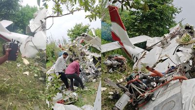 Kanpur aircraft crash: Instructor, trainee pilot killed as training plane crashes in field; DGCA to investigate