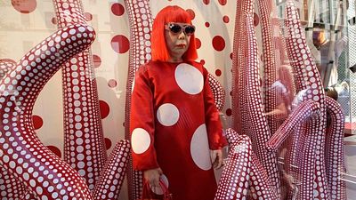 Polka dots, infinity rooms and phallic sculptures: Yayoi Kusama’s art in pictures