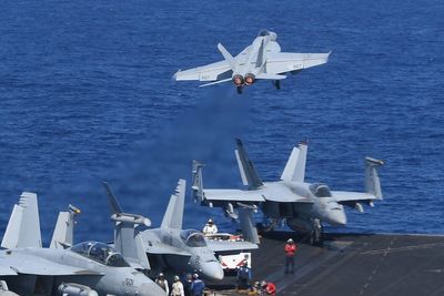 Another US aircraft carrier heading to Middle East as Trump makes Iran war vow