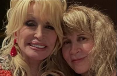 Stevie Nicks says week in the studio with Dolly Parton was 'the best ever'