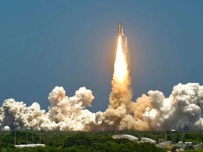 NASA sent Pseudomonas aeruginosa on shuttle Atlantis to space, where it formed denser biofilms with an unusual “column-and-canopy” structure