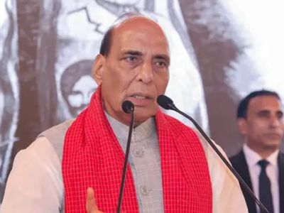 Tanks are 'iron wall' on borders, boost soldiers' morale: Rajnath Singh