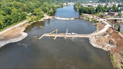 In 2021, Pat McElhenny led removal of a dam that had held back water for 100 years. 1 year later, the original Sterry Creek channel resurfaced intact, restoring a natural floodplain on Moosic Mountain