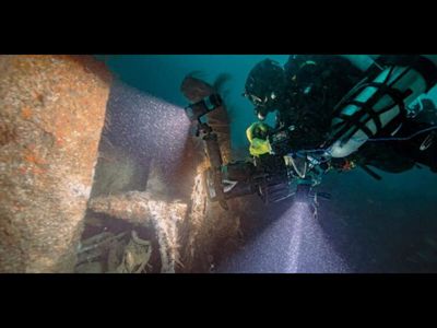 In 1944, German U-boat U-672 sank off Devon; more than 80 years later, divers find the wreck — all 52 crew members survived