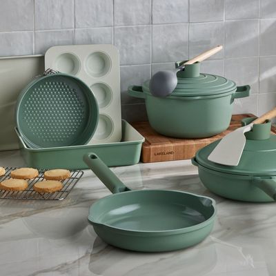 Lakeland’s expert-approved Only Pan collection just got bigger – these are the pieces to snap up if you want to stylishly banish clutter in a cosy kitchen