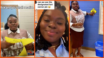 Georgia 2nd-grade teacher creates ‘gas station’ to keep students in seats: ‘Spray the air freshener, and come back’