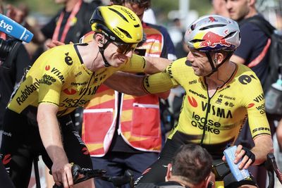 'I'm not like Pogačar' – Wout van Aert happy in support role at Vuelta a España but wants his sunglasses back