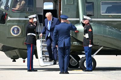 NTSB report sheds new light on Marine One ‘close call’ with Trump onboard