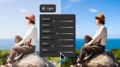 Finally! Photoshop is giving light its own non-destructive layer – and the new tool looks a lot like well-loved Lightroom and Adobe Camera RAW sliders