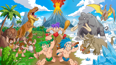 Joe & Mac Retro Collection is bringing back the gloriously weird art of 16-bit gaming