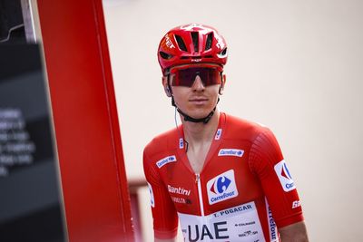 Scare for Tadej Pogačar as he veers off-road following rival's warning to take it easy on Vuelta a España descent – Video