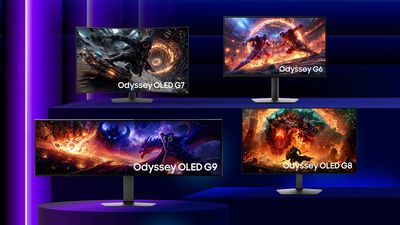Samsung's new Odyssey G6 monitor hits a ridiculous 1,100Hz refresh rate at 720p — displays each frame for less than a millisecond