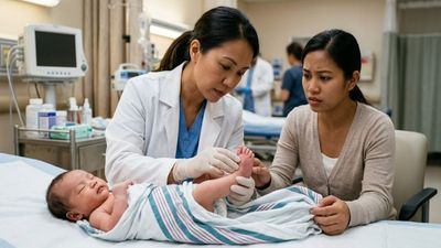 A Single Hair Wrapped Around a Newborn's Toe Explained Four Hours of Crying No One Could Stop