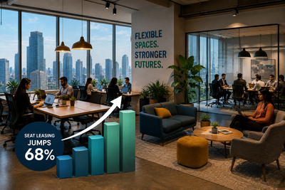 India’s flex workspace market records strongest H1 as seat leasing jumps 68%: Cushman & Wakefield