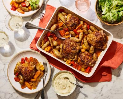 Jimi Famurewa’s spice bag traybake – recipe