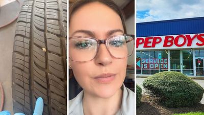 Customer Says Her Car ‘Vibrates’ After 10 Mph. Then A Pep Boys Mechanic Looks At The Firestones