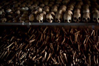 A Dutch court convicts a Rwandan man over his home country's 1994 genocide, sentences him to life