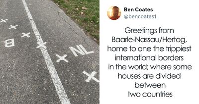 These Country Borders Look Like A Mistake On The Map. Yet They’re Real