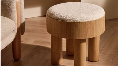Habitat's New Minimalist-Style Side Table Stool Is an Elegant Way to Sneak More Storage Into a Small Space