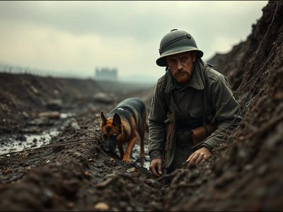 World War I dogs had jobs that could save a soldier’s life — from finding wounded troops to warning of mustard gas