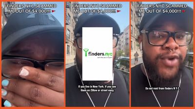 NY man says he found ‘super nice’ brokers and a good apartment. But $4k later, he is ‘pretty much homeless’