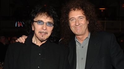 How Brian May ended up playing on Tony Iommi's forthcoming solo album: “I said to him, ‘Play on some other tracks,’ but he went, ‘Oh no, it's your album’”