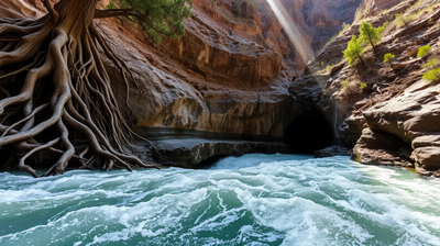In 1983, scientists poured dye into Wyoming’s Popo Agie River before it vanished underground; two hours later, it resurfaced about 3,500 feet away with more water than entered