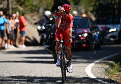 Did dehydration play a role in Tadej Pogačar's failed solo move at Vuelta a España? World champion says no but was denied a bottle and has a few fuelling fails to his name