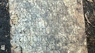 A New Orleans couple found a 2,000-year-old Roman tombstone in their backyard; the FBI traced it to Italy and returned it 80 years later