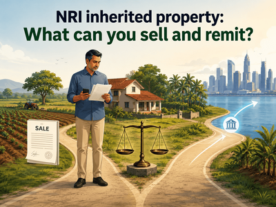 NRI selling inherited property in India? Agricultural land, farmhouse, and plantation property have stricter sale and repatriation rules