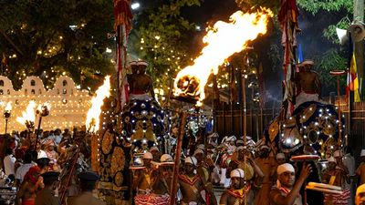 Parade, performances, decorated elephants: Sri Lanka’s Esala Perahera festival captivates Kandy