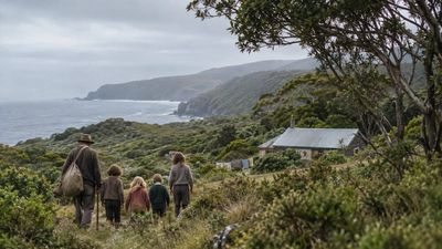In 1951, an English couple moved with four children to roadless Three Hummock Island; they stayed until 2006 as most of its 7,400 hectares became protected