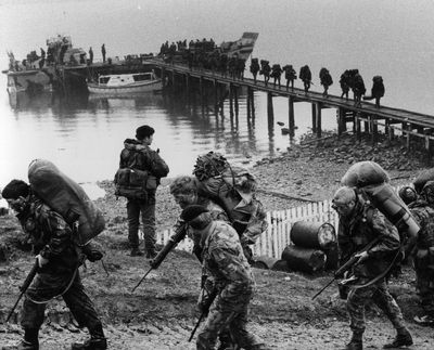 Trump makes threat to Burnham over future of the Falkland Islands