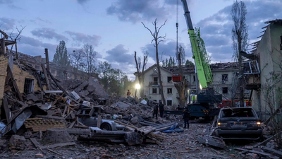 37 killed, 50 homes damaged in Russian attack near Ukraine's Kyiv