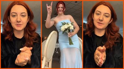 A bridesmaid’s dress reportedly vanished before her sister’s wedding, so she wore the last blue dress on the rack instead