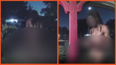 Texas father gets notification of DoorDash food delivery. Then he finds his DoorDash driver standing outside his home completely naked