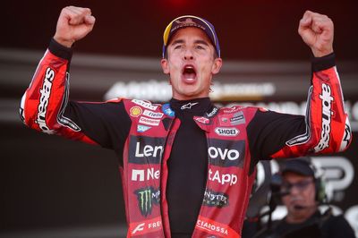 MotoGP Aragon GP: Marc Marquez scores dominant sprint win, Marco Bezzecchi third