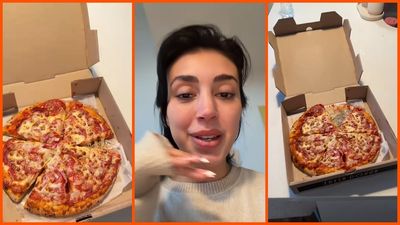 Dallas DoorDash customer noticed her pizza box wasn’t sealed, then found a slice missing: ‘Why does it look separated?’