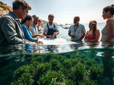 In 2011, Andalusia mapped 27,022 hectares of Posidonia habitat. 5 years later, 41 low-impact moorings were installed across four sites to protect seagrass from anchoring