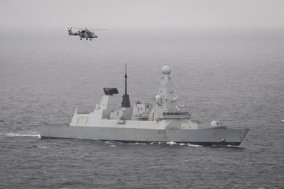 Russian warships in UK waters tracked by Royal Navy for 72 hours
