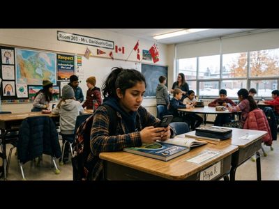 Canada’s New Brunswick cellphone ban: Students from kindergarten to Grade 8 won’t be allowed to use phones at school from...