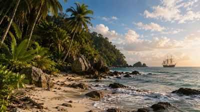In 1704, Alexander Selkirk was marooned on a Pacific island for over 4 years. 15 years later, Daniel Defoe published Robinson Crusoe, making his survival story a classic