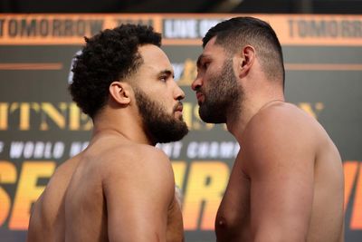 Filip Hrgović completes astonishing comeback to stun Moses Itauma and win IBF title – as it happened