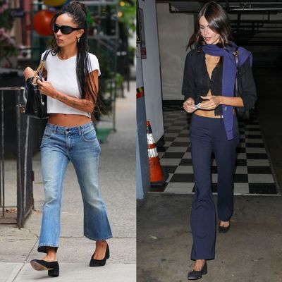 Forget Flat Ballet Shoes This Fall—Celebrities Are Giving the Trend a Lift for Fall
