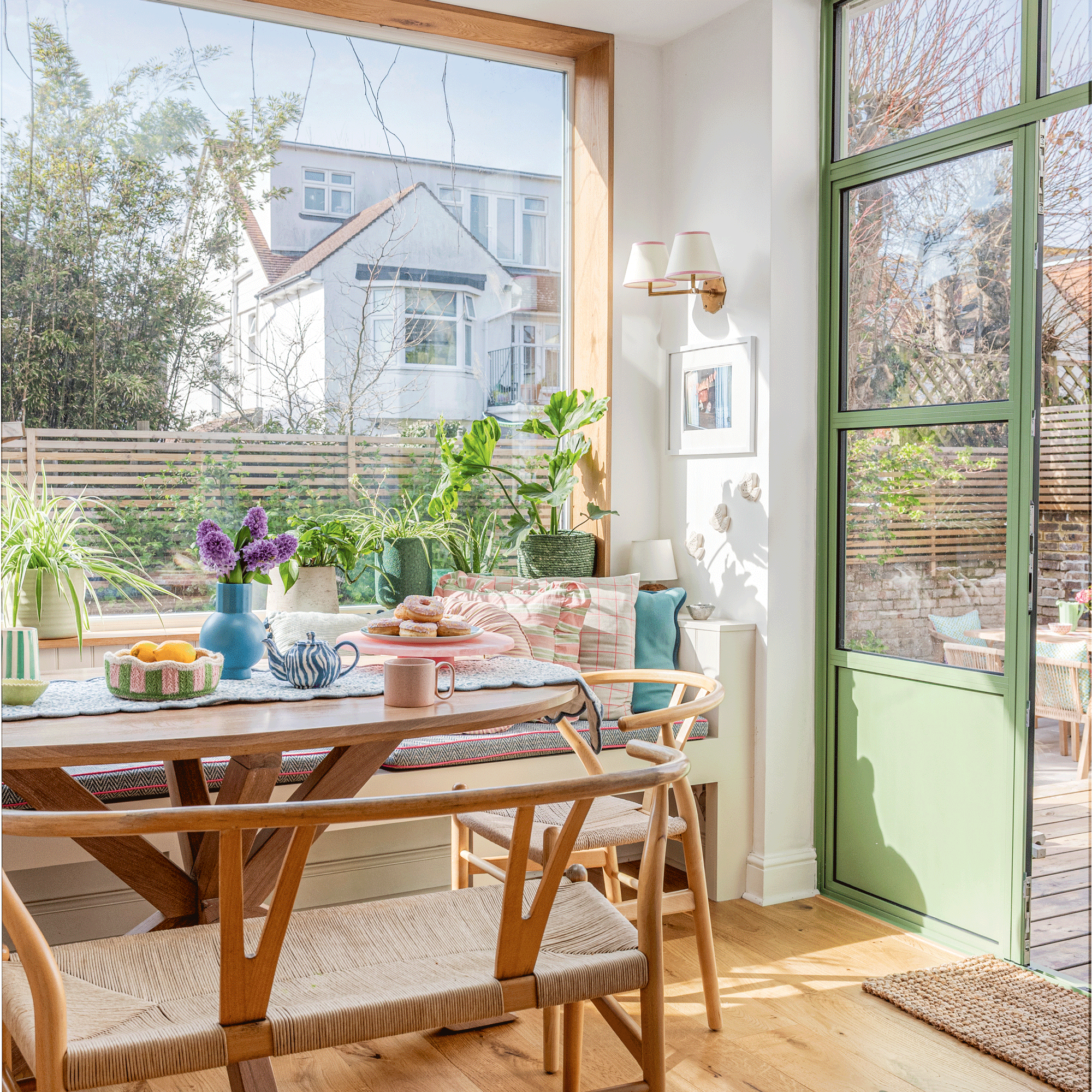 By decorating their home using the 'high-low' method, this owner's home looks both elegant and unique