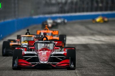 IndyCar Milwaukee Race 1 suspended by rain, will resume Sunday