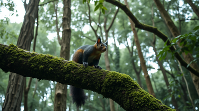 The Malabar Giant Squirrel Is India's Most Reliable Indicator of Forest Fragmentation