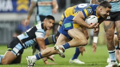Sharks squander top-four hopes with shock loss to Eels