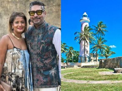 Kumar Sangakkara lives in a 120-year-old heritage mansion inside UNESCO-listed Galle Fort with three courtyards, rooftop pool facing Indian Ocean, lighthouse view, coral walls and modern interiors